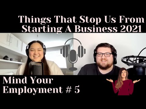 Things That Stop Us From Starting A Business 2021 | Podcast [Video]