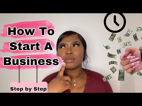 HOW TO START A BUSINESS | Step by Step 🤯 [Video]