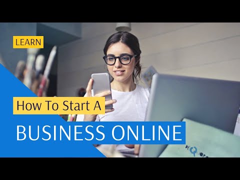 Learn How To Start a Business Online [Video]