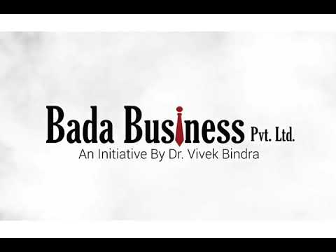 #1 How to start a Business in Larning | Dr Vivek Bindra! ! Bada Business.com [Video]