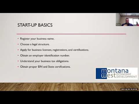 Learn the basics of starting a business- Workforce Flathead Opportunity Fair [Video]