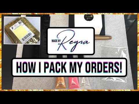 How I Pack My Orders ASMR?! | Starting a Business Series Ep. 8 [Video]