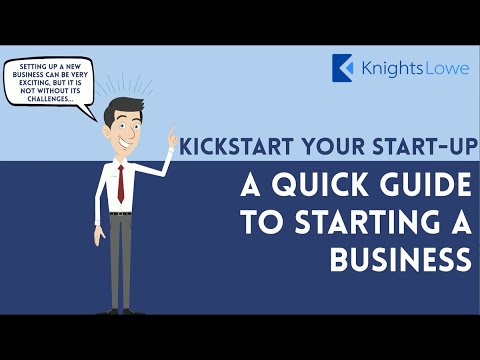 Kickstart your start-up – A quick guide to starting a business [Video]