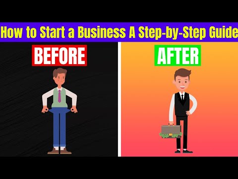 Running A Business / How to Start a Business A Step-by-Step Guide /Is Running a Business Hard? 2021 [Video]