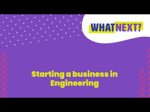 Starting a business in Engineering [Video]