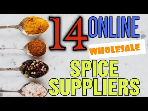 How to Start a Spice Business [ 14 Wholesale Spice Companies Online] Reselling Spices [Video]