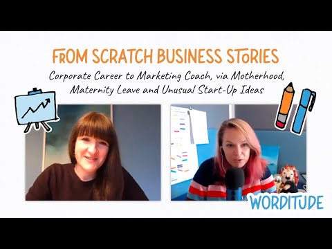 From Scratch Business Stories with Janine Coombes – business and identity after maternity leave [Video]