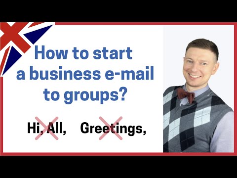 How to start a business mail to groups? [Video]