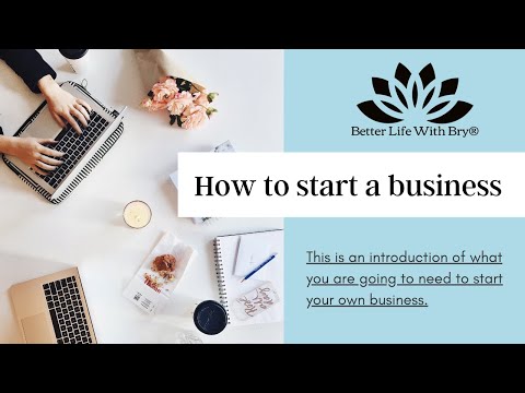 How to start a business [Video]