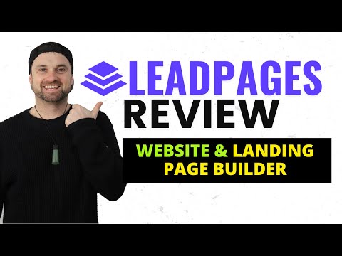 Leadpages Review ❇️ Best Landing Page Builder (now with Websites!) [Video]