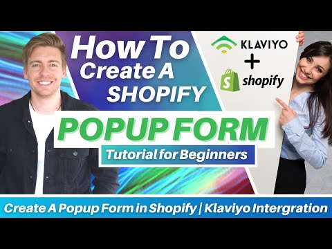 Shopify Popup Tutorial for Beginners | Create a FREE Popup Form in Shopify (Klaviyo Tutorial) [Video]