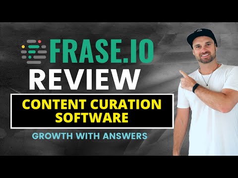 Frase.io Review ❇️AI Content Curation Software [Video]