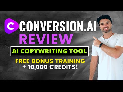 Conversion.ai Review ❇️ Best AI Copywriting Tool 🔥 FREE Bonus Training! [Video]
