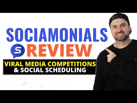 Sociamonials Review ❇️ Viral Social Media Campaigns & Social Scheduling [Video]