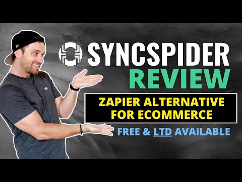 Syncspider Review ❇️ Zapier Alternative for eCommerce Platforms 🙌 [Video]