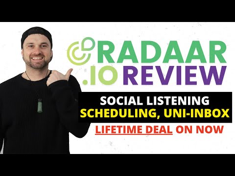 Radaar.io Review ❇️ Social Listening, Scheduling & Unified Inbox [Lifetime Deal] [Video]