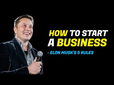 How to Start a Business | Elon Musk’s 5 Rules to Start a Successful Business | Motivational Video [Video]