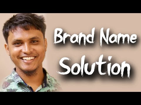 Brand Name Solution for Digital Creative Platforms Business Branding Marketing Service By FrMahadi [Video]