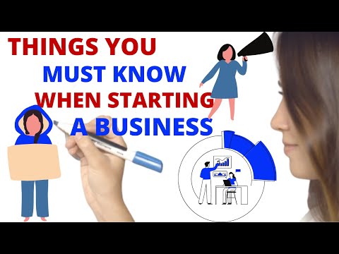15 Things You Must Know When Starting A Business [Video]