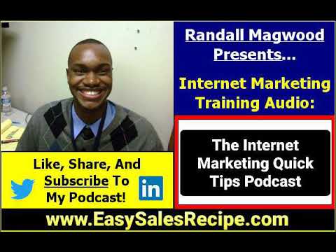 Starting A Business In The Internet Marketing Niche [Video]