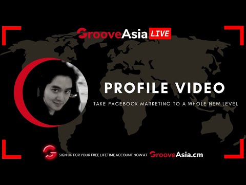 [GrooveAsia LIVE] Business Branding & Affiliate Marketing With Facebook Profile Videos [Video]