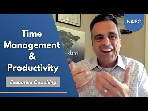 How can Executive Coaches improve their time management skills? James Pagano Executive Coach [Video]