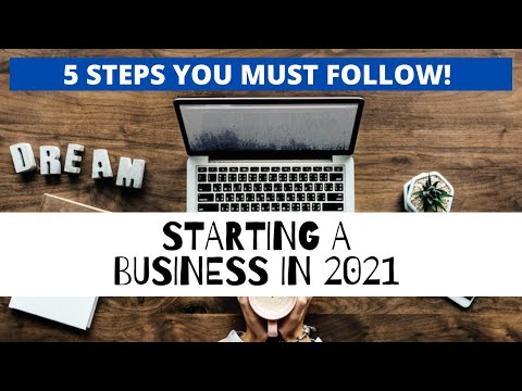 HOW TO START A BUSINESS IN 2021/ Step-by-Step Guide [Video]