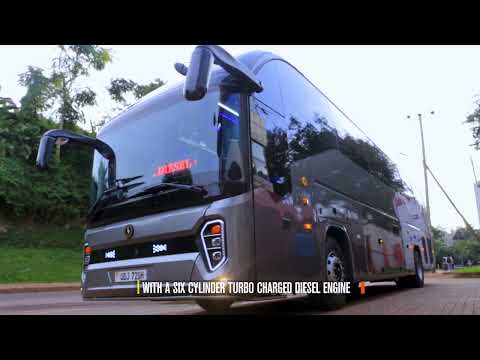 First Ugandan built Luxurious Executive Coach – Kayoola Diesel Coach [Video]