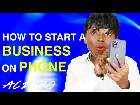 HOW TO START A BUSINESS ON YOUR PHONE WITH NO MONEY [Video]