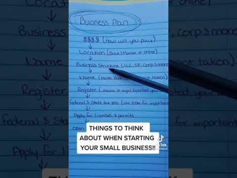 Small Business Plan [Video]