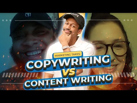 Copywriting vs Content Writing: Marketing Takes #6 [Video]