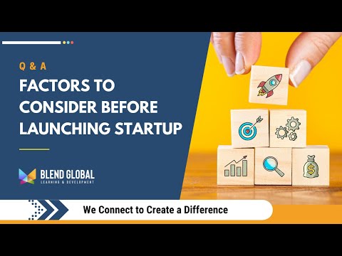 Startup Questions: Starting a Business and Raising Funding | Blend Talks Q & A Session | Blend [Video]