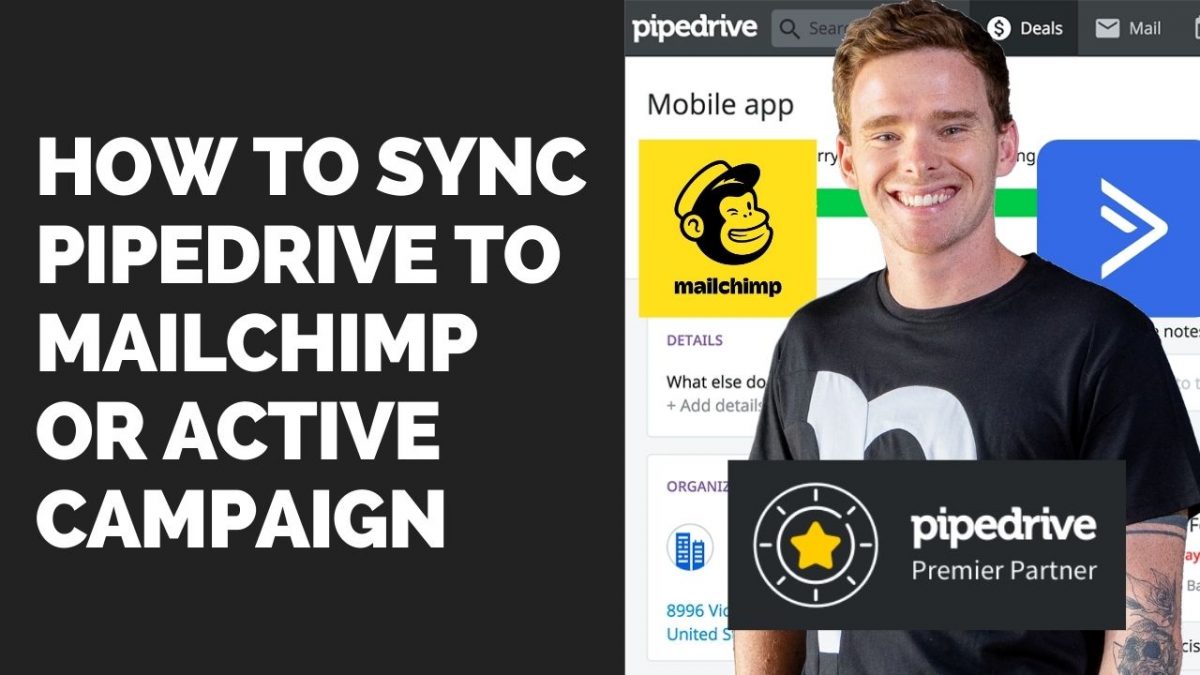 How to sync Pipedrive to Mailchimp or Active Campaign [VIDEO] [Video]