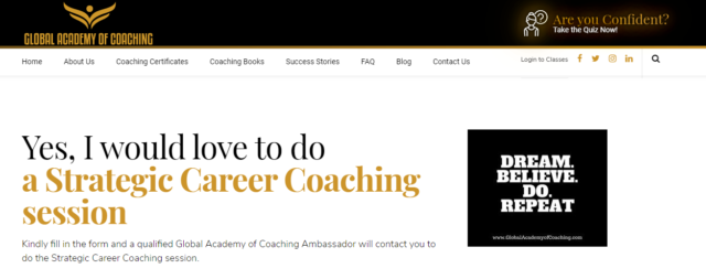 Global Academy of Coaching – 3 Keys to Start Your Successful Executive Coaching Business [Video]