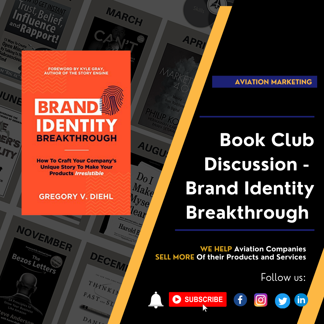 Book Club – Brand Identity Breakthrough by Gregory V. Diehl [Video]