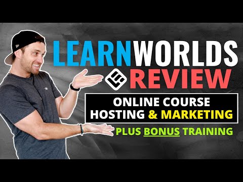 LearnWorlds Review & Demo ❇️ Online Course Hosting & Marketing [Video]