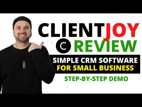 ClientJoy Review ❇️ CRM Software for Freelancers & Agencies 🙌 [Video]