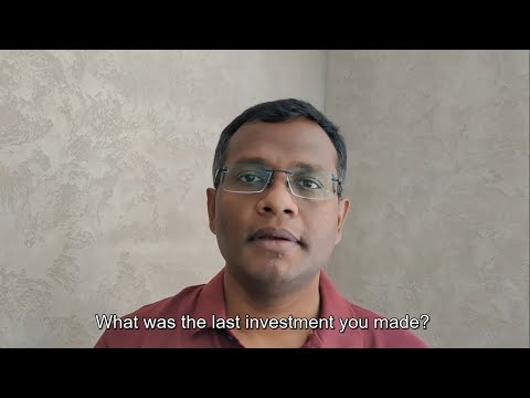 What was the last investment you made? Executive Coach in Bangalore – Madhu Kanna, Certified Coach. [Video]