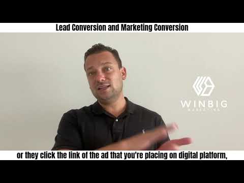 Marketing Conversion Versus a Lead Conversion [Video]