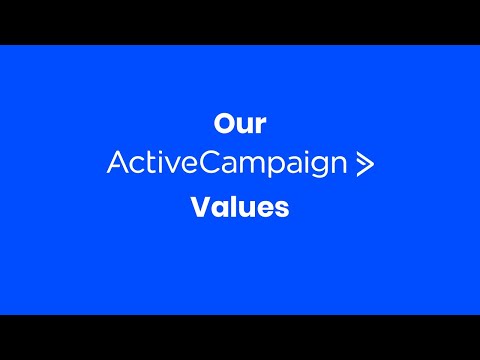 ActiveCampaign Company Values [Video]