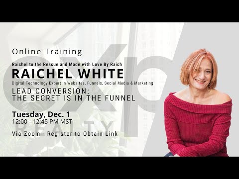 Lead Conversion: The Secret is in the Funnel with Rachel White [Video]