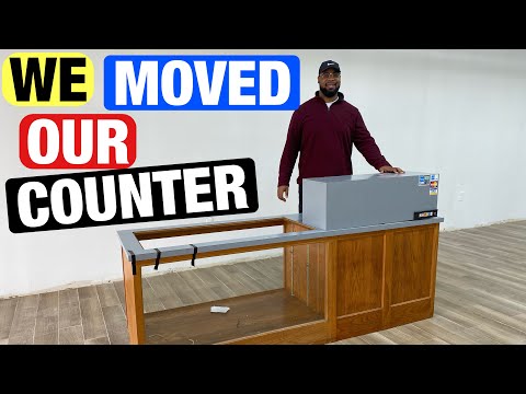 WE MOVED OUR RETAIL COUNTER | HOW TO START A BUSINESS IN 2021 | VLOG PART 5 #business #renovation [Video]