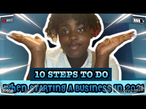 10 STEPS WHEN STARTING A BUSINESS IN 2021💙😨 / goddess tink #goddesstink [Video]