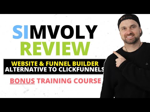 Simvoly Review ❇️ Funnel Builder [Alternative to Clickfunnels] 🔥 [Video]