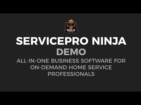 ServicePro Ninja DEMO | Contractor Business Tips [Video]