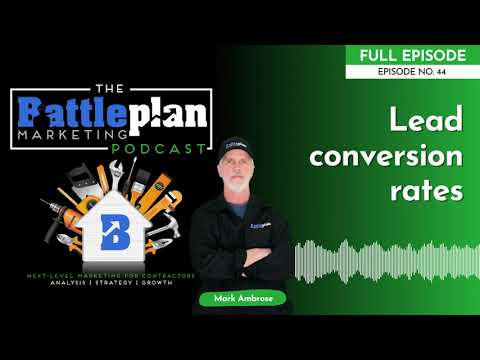 Lead Conversion Rates – BPMP #44 [Video]