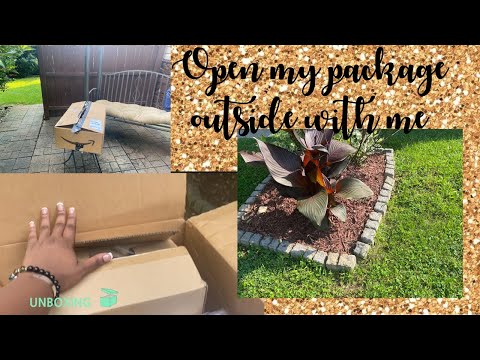 Amazon Package Arrived (I’m starting a business + unbox outside with me) | LYNN LOVES 💕 [Video]