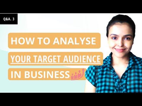 Target Audience Analysis when starting a business (tips for aspiring entrepreneurs) [Video]
