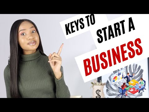 How to START A BUSINESS | 3 Keys to help you GET STARTED [Video]
