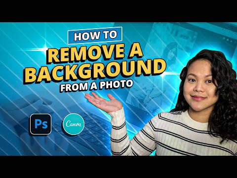 How To Remove Image Backgrounds [Canva & Photoshop Tutorial] [Video]